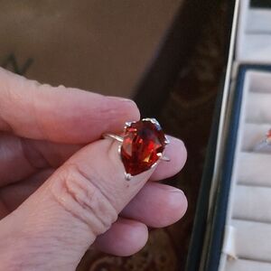 Fragrant Jewels Ruby Teardrop Ring